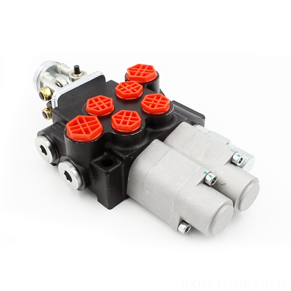 P40 Manual and Joystick 2 Spool Monoblock Directional Valve image